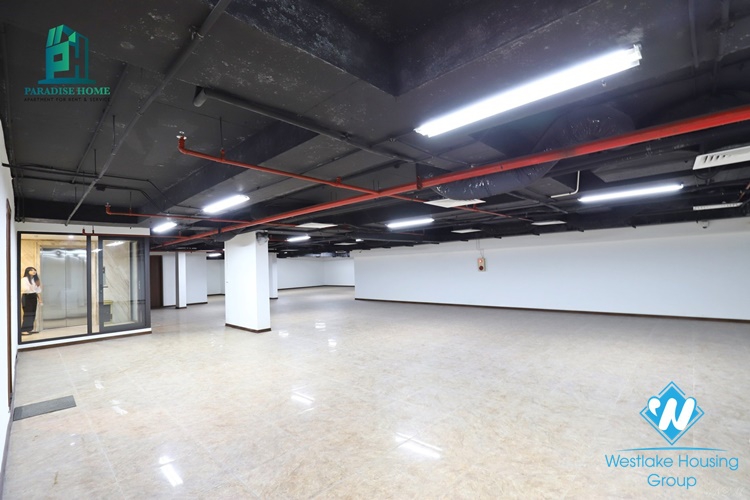 A Spacious office for rent in Tay Ho, Hanoi